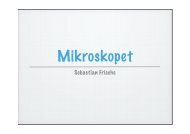 Mikroskopet