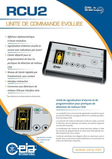 rcu2 unite de commande evoluee