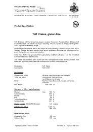 teff flakes (pdf) - White-star.de