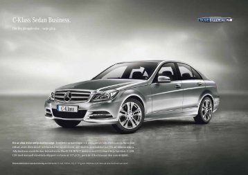 c-Klass Sedan Business. - Mercedes-Benz