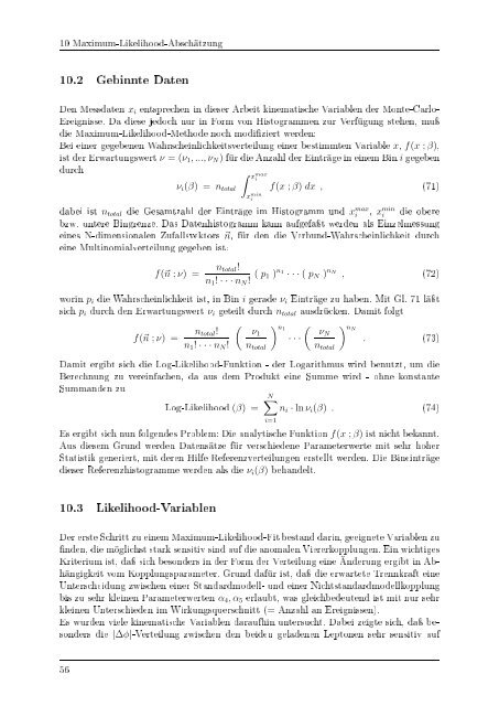 UNIVERSIT . . AT BONN Physikalisches Institut - UniversitÃ¤t Bonn