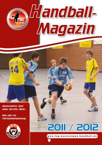 Handball-Magazin Saison 2011/2012 - TSG Münsingen Handball