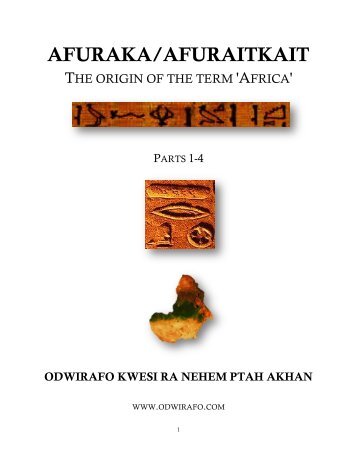 AFURAKA-AFURAITKAIT_The_Origin_of_the_Term_Africa