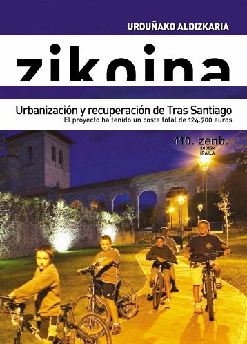 UrbanizaciÃ³n y recuperaciÃ³n de Tras Santiago - UrduÃ±ako Udala