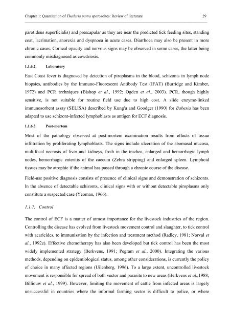 In vitro quantitation of Theileria parva sporozoites for use - TropMed ...