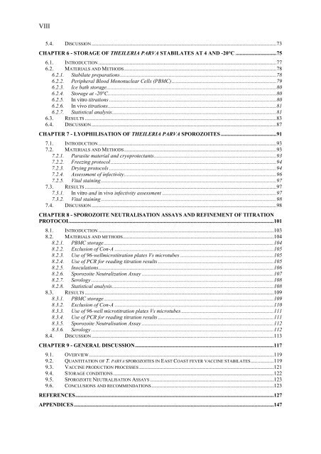 In vitro quantitation of Theileria parva sporozoites for use - TropMed ...