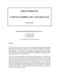 spread soberano: evidencia empÃƒÂ­rica del caso ... - RepÃƒÂºblica AFAP