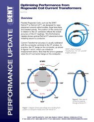 Rogowski Coil Application Note - DENT Instruments