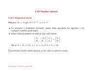 5. Linearni problem najmanjÅ¡ih kvadratov