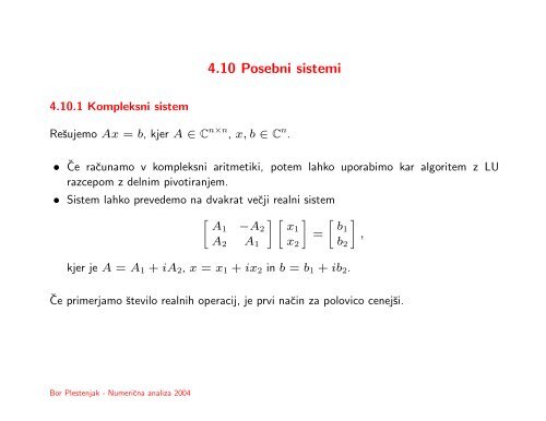 5. Linearni problem najmanjÅ¡ih kvadratov