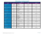 HRIS Software Training Schedule - CCIM