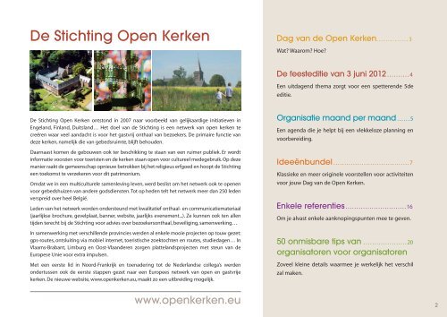 Inspiratiegids - Open kerken