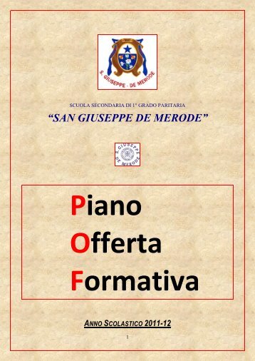 POF medie 2011-12.pdf - Collegio San Giuseppe - Istituto De Merode