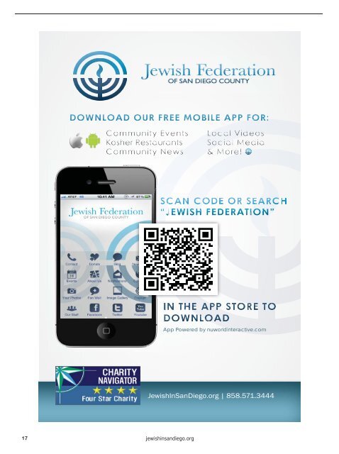 Shalom San Diego 2013 DRAFT.indd - Jewish Federation of San ...