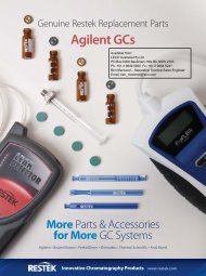 For Agilent GCs - LECO Australia