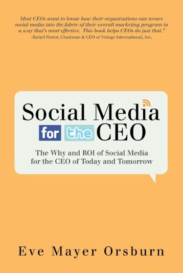Social Media for the CEO - Vistage Executive Street Blog