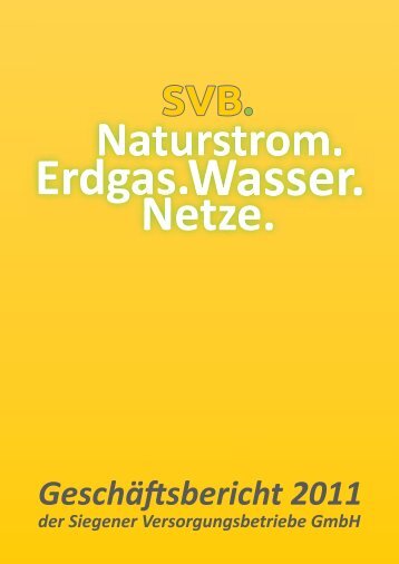 können Sie Einblick in unseren aktuellen Geschäftsbericht - SVB