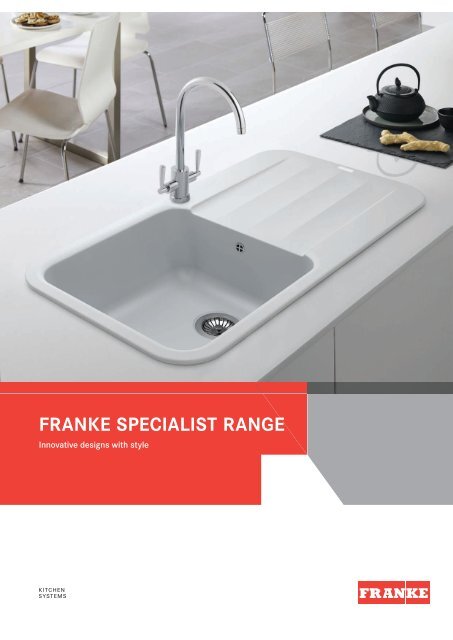 FRANKE SPECIALIST RANGE