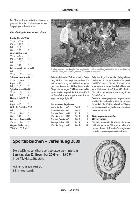 TSV-News TSV-Schlagzeilen - TSV 1880 Neu-Ulm