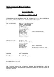 Gemeinderat Sitzungsprotokoll (201 KB) - .PDF - Traunkirchen