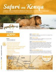 Safari Kenya - Voyages Ã  rabais