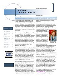 November 2012 Newsletter - Greater Detroit Area Health Council