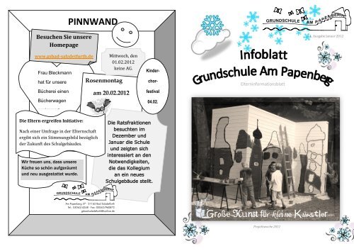 PINNWAND - Grundschule Bad Salzdetfurth
