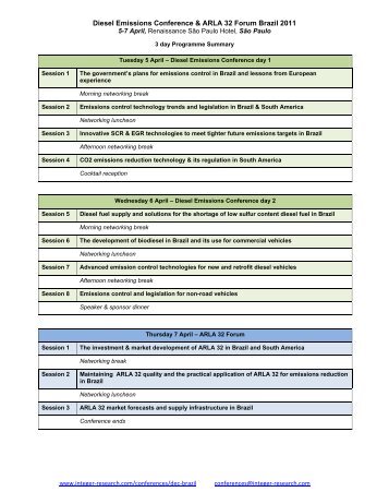 078_DEC Arla 32 Forum Brazil program - final.pdf - VERT-Association