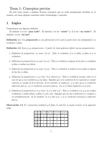 Tema 1: Conceptos previos