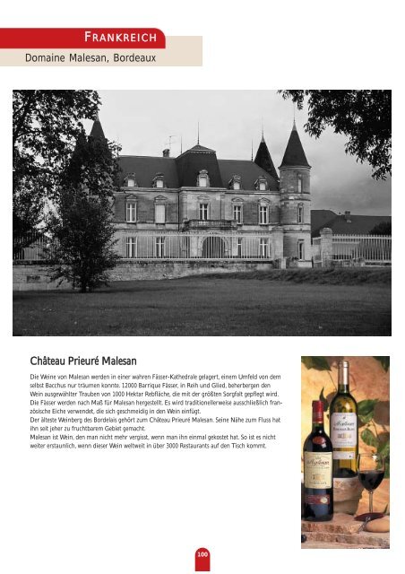 Domaine Malesan, Bordeaux ChÃ¢teau PrieurÃ© Malesan - TrinkFest