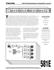 581E Distribution Amplifier (4x4) - TextFiles.com