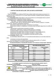 Instructiuni montare post trafo NLDK - Electrotehno