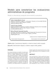 Modelo para caracterizar las evaluaciones ... - SciELO Colombia