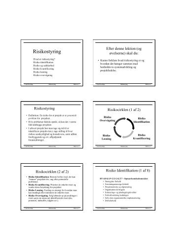 Risikostyring