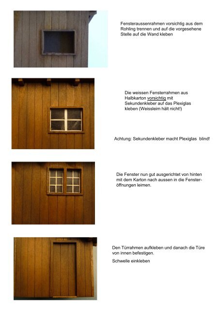 Bausatz Waschhaus Stuls - rk scale models