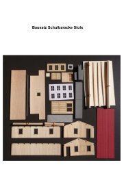 Bausatz Schulbaracke Stuls -  RKScalemodels