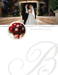 The Wedding Chapels At Bellagio