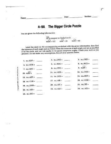 4-9A The Bigger Circle Puzzle