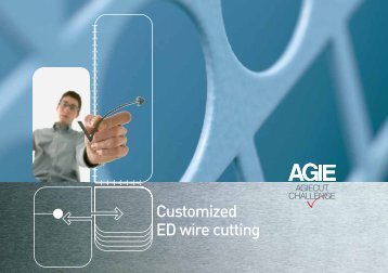 Agiecut Challenge ED wire cutting - GF AgieCharmilles US