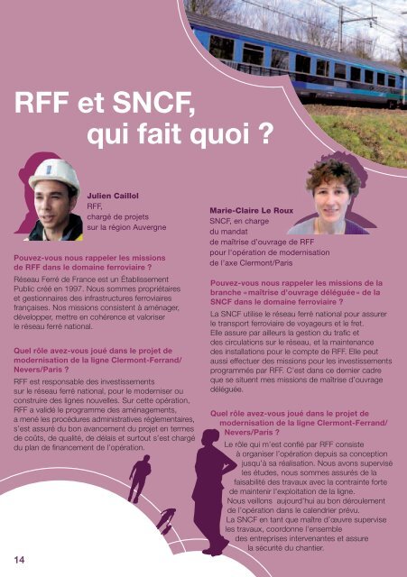 Clermont-Ferrand > Nevers > Paris - RFF