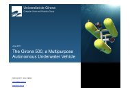 The Girona 500, a Multipurpose Autonomous Underwater ... - UdG