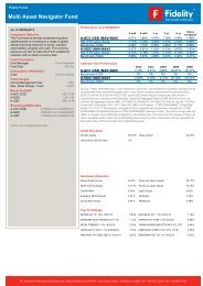 the fund factsheet - Fundsupermart.com