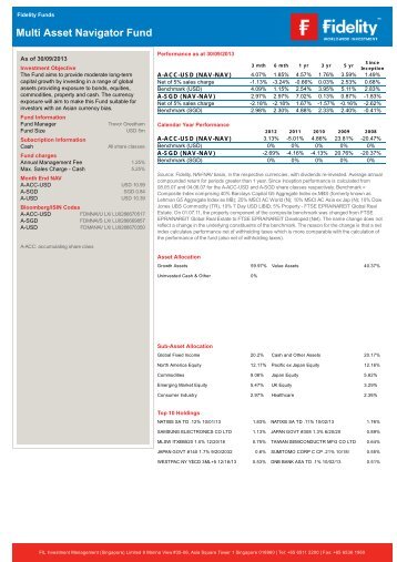 the fund factsheet - Fundsupermart.com