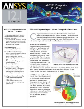 Ansys Composite PrepPost 12.1 - PhilonNet Engineering Solutions