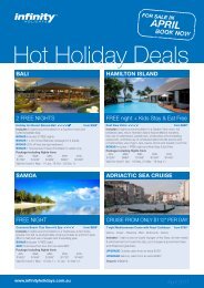 Hot Holiday Deals - Flight Centre Limited