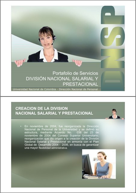 Portafolio de Servicios - Universidad Nacional de Colombia