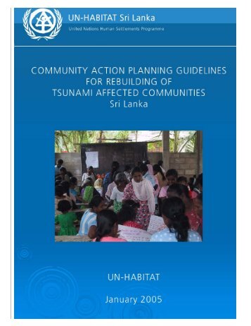 Community Action Planning Guidelines for ... - UN HABITAT