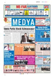 Tabela Partisi Olarak Kalmayacağız! - gerçek medya gazetesi