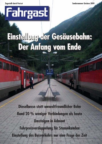 Sondernummer - probahn Österreich