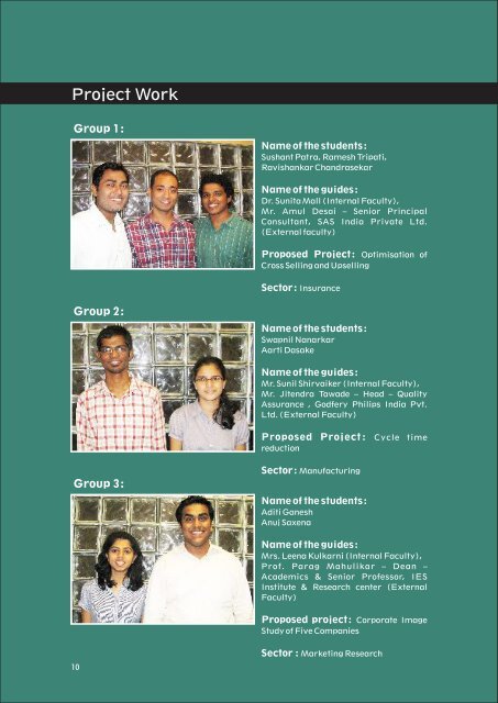 School of Science Placement 2012 -13 - NMIMS
